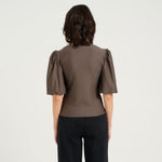 GESTUZ Rifa Puff Earth Top