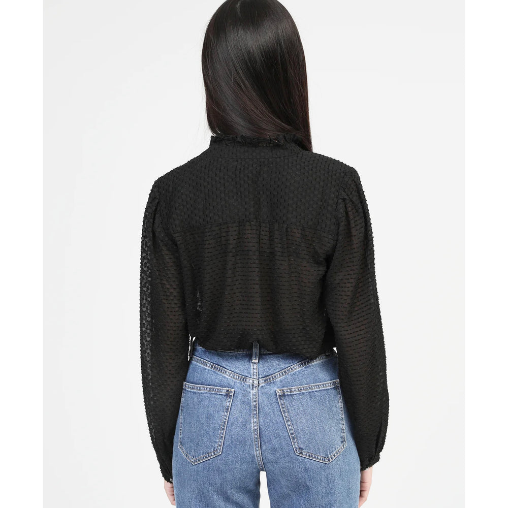 An’ge Sygne Black Blouse