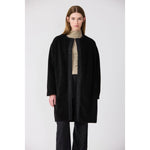 Tanta Drivotra Black Sherpa Coat