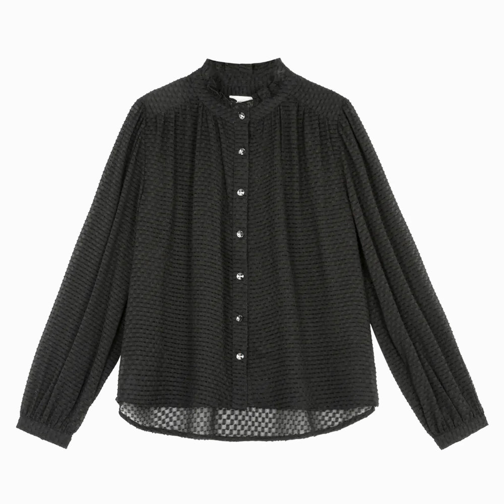 An’ge Sygne Black Blouse