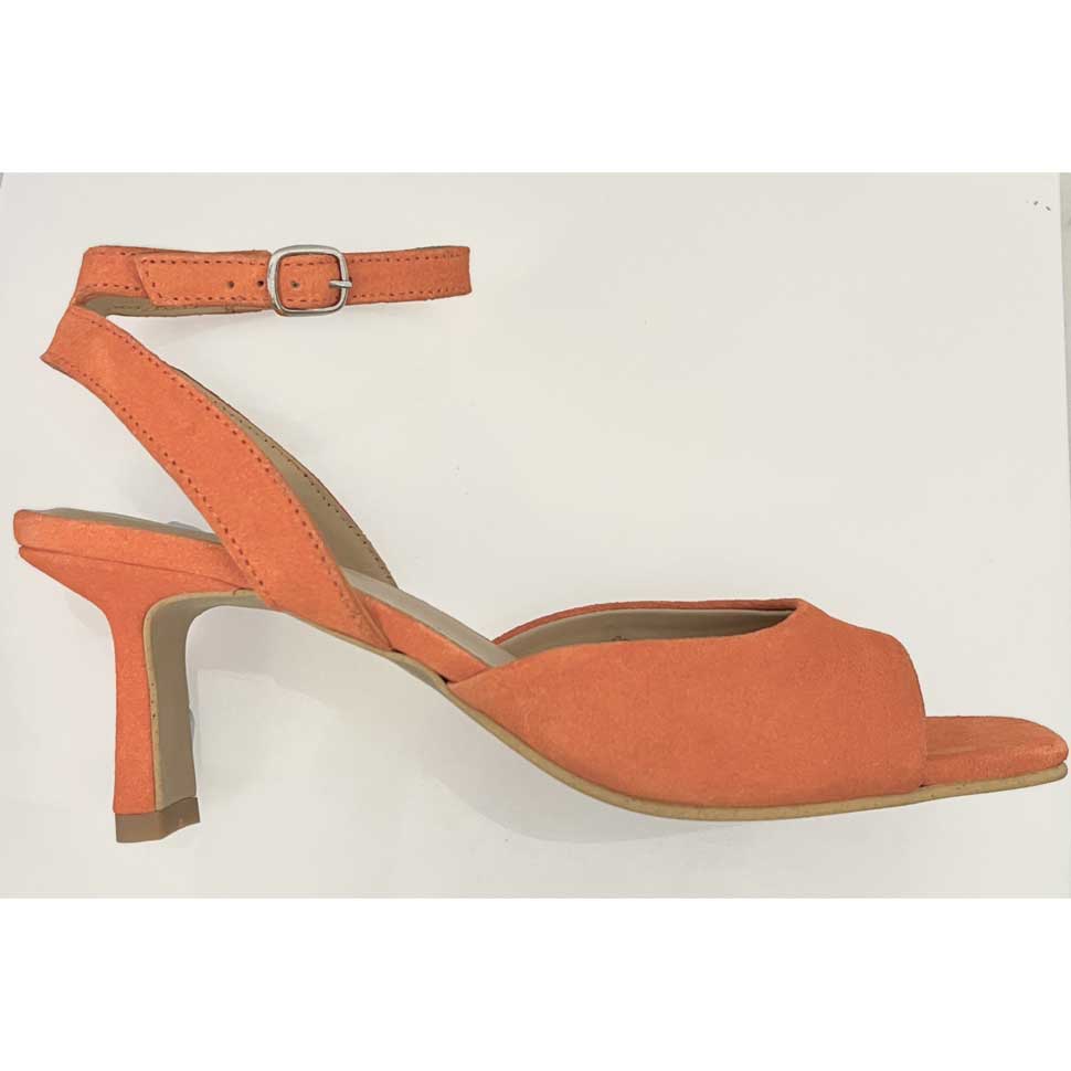 Angulus Coral Suede Sandals