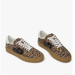 Pavement Kohia Leopard Suede Trainers