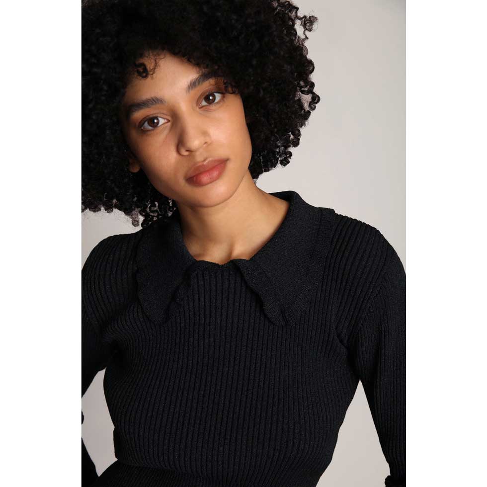 Munthe Druz Black Knit