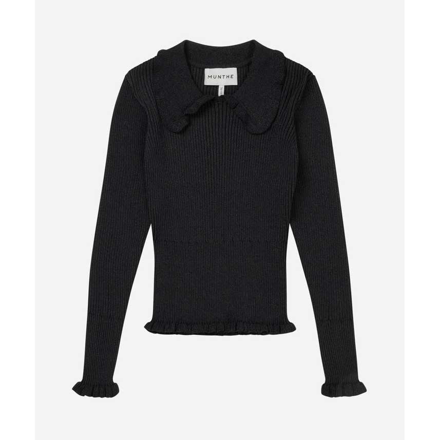 Munthe Druz Black Knit