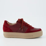 Paul Green Wine Flatform Trainers