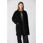 Tanta Drivotra Black Sherpa Coat