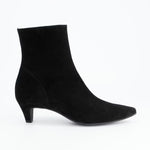 Paul Green Black Suede Ankle Boots