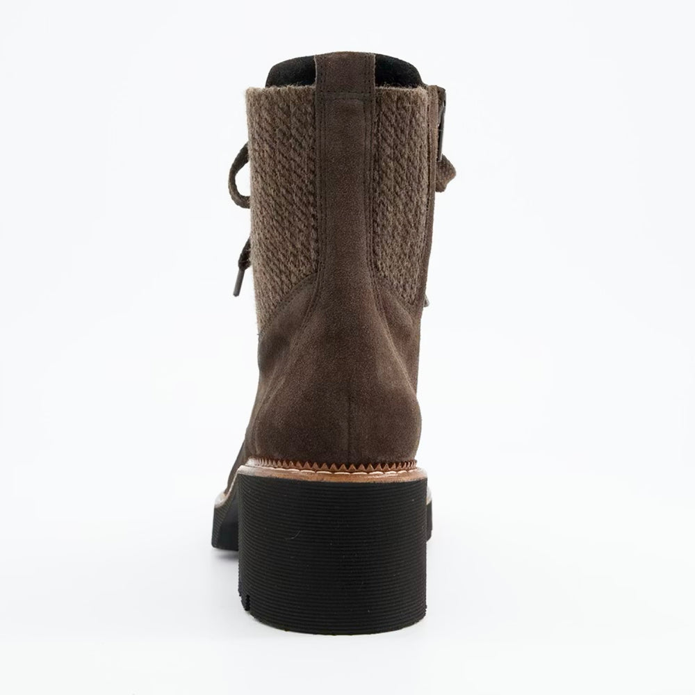 Paul Green Mocca Lace-Up Ankle Boots