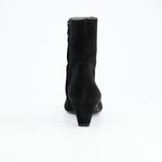 Paul Green Black Suede Ankle Boots