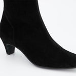 Paul Green Black Suede Ankle Boots