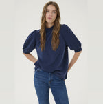 My Essential Wardrobe 21 Puff Total Eclipse Top