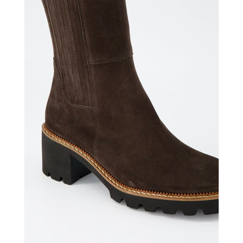 Paul Green Mocca Knee HIgh Suede Boots