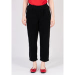 Sarta Olive Black Cord Trousers