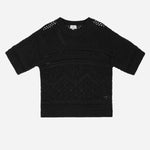 An'ge Vanouka Black Knit Top