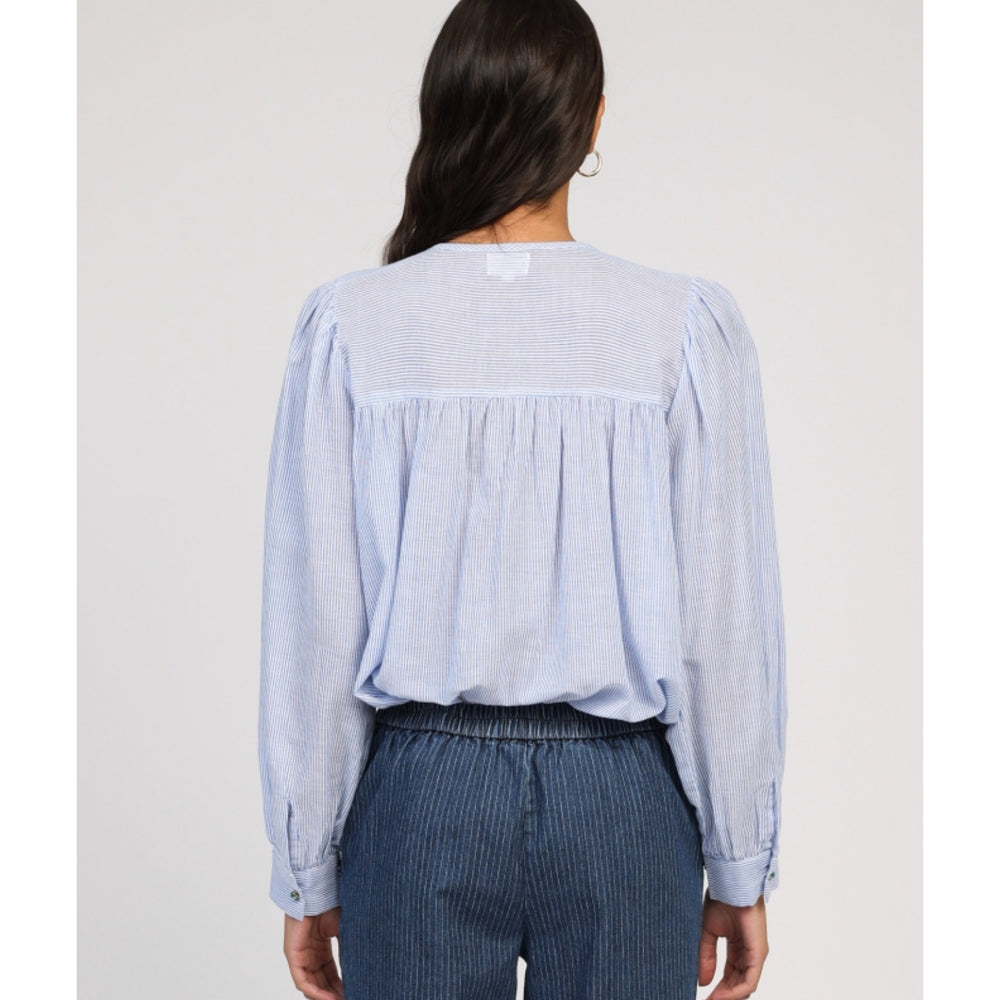 An’ge Sojana Striped Shirt
