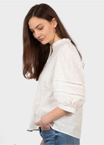 Cora White Blouse