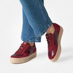 Paul Green Wine Flatform Trainers