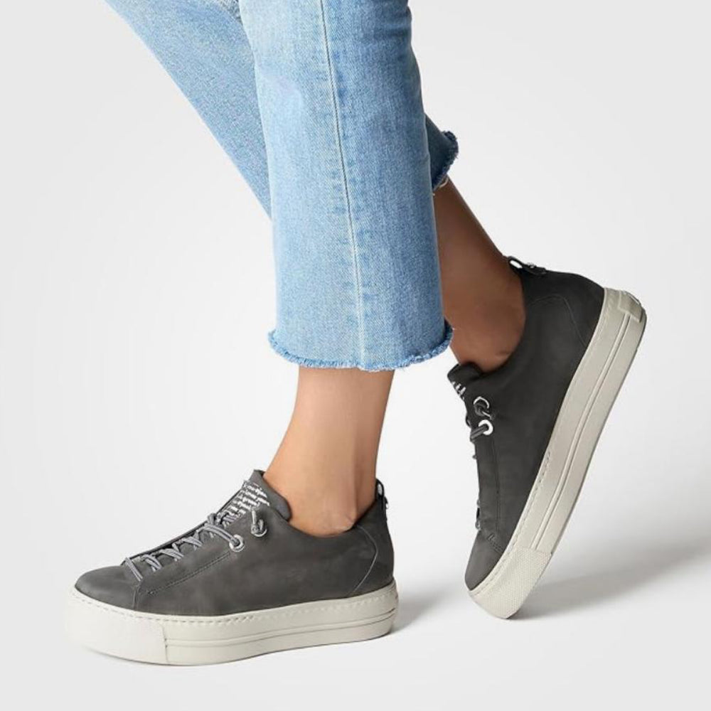 Paul Green Iron Grey Flatform Trainers