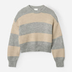 Project AJ117 Jo Grey & Sand Sweater