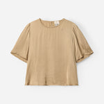 Project AJ117 Khaki Rose Top