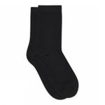 Mp Copenhagen Black Fine Wool Socks