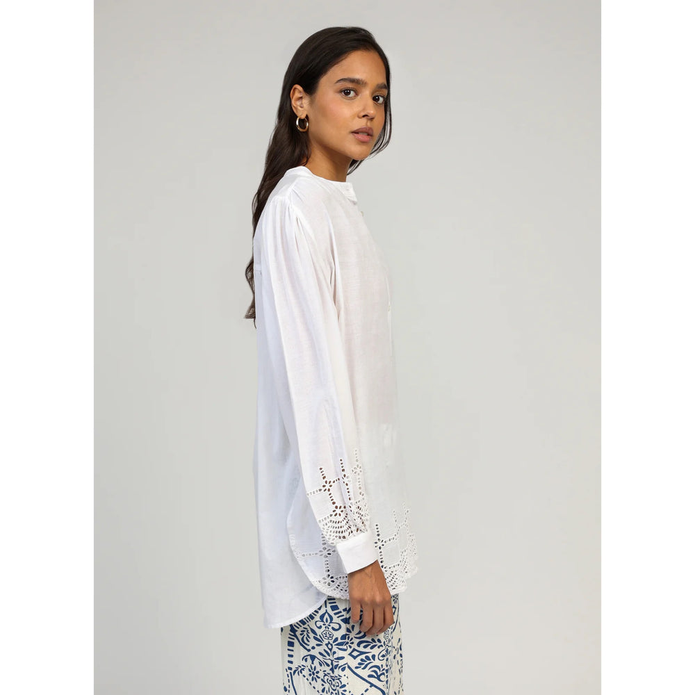 An’ge Soviana White Shirt