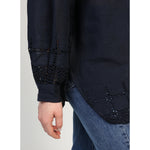 An’ge Soviana Ink Navy Shirt