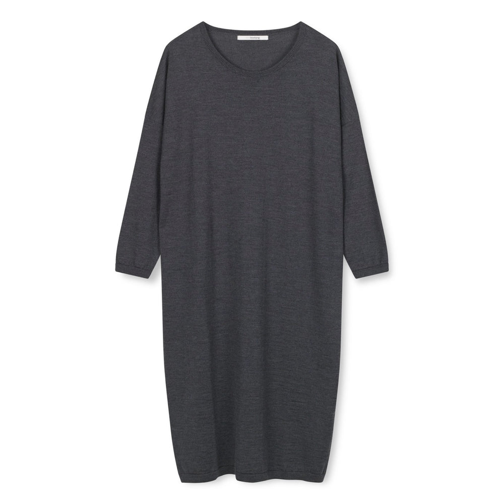 Sibin Linnebjerg Kala Black Merino Dress