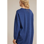 Sibin Linnebjerg Kala Denim Blue Merino Dress