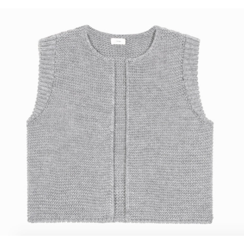 An’ge Legringot Grey Knitted Waistcoat