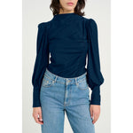 GESTUZ Rifa Royal Blue Top