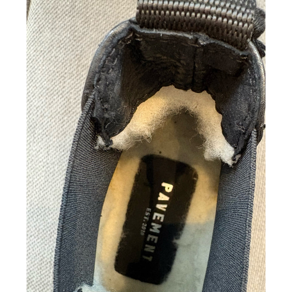 Pavement Marit Black Wool Leather Boots