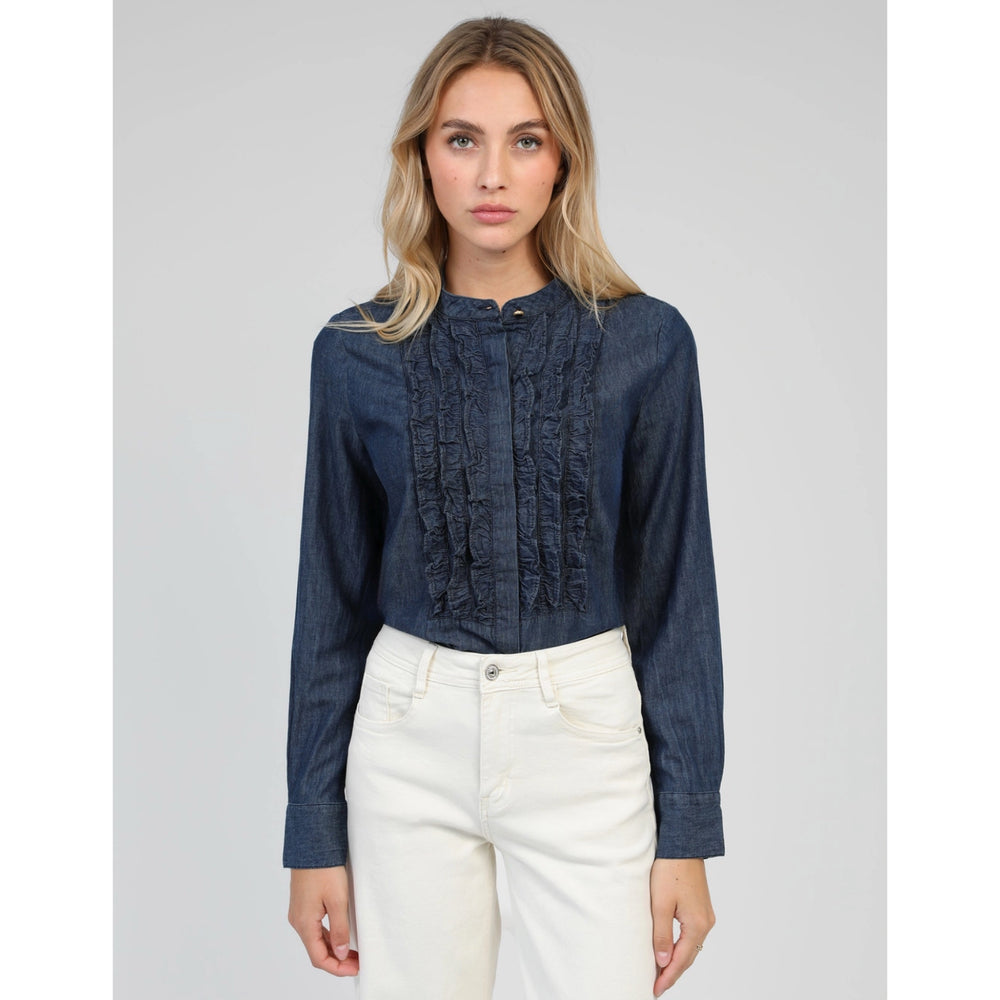 An’ge Sinavy Denim Shirt