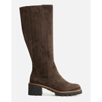 Paul Green Mocca Knee HIgh Suede Boots