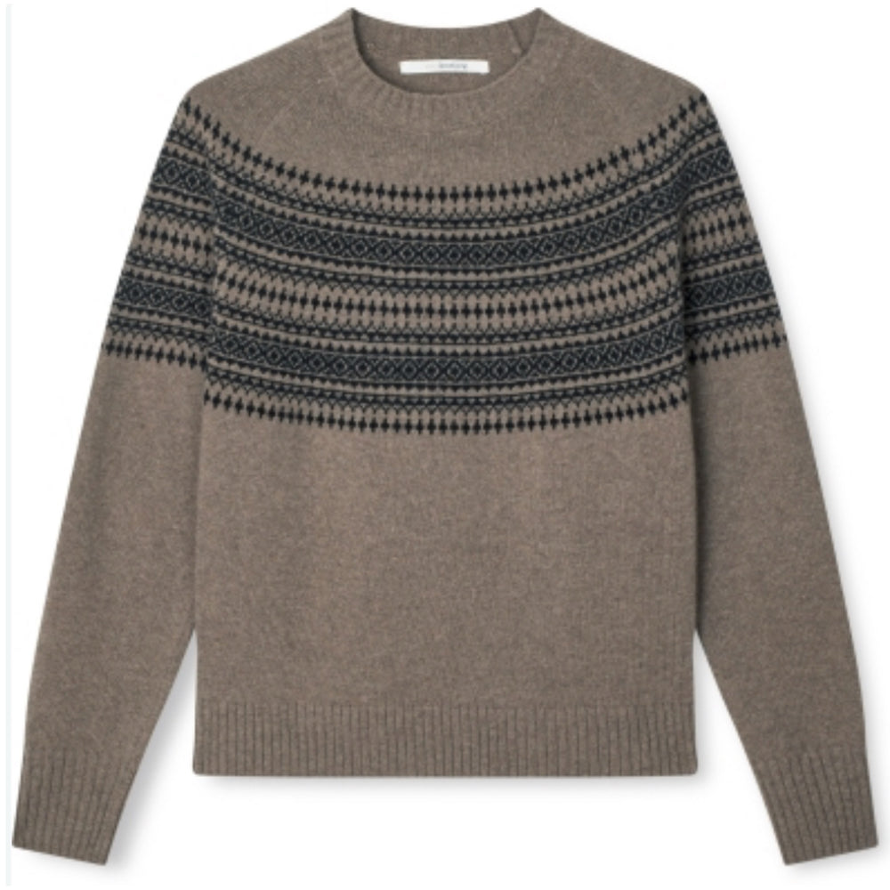 Sibin Linnebjerg Dark Sand Mathilde Sweater