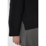 GESTUZ Alpha Black Rollneck Sweater