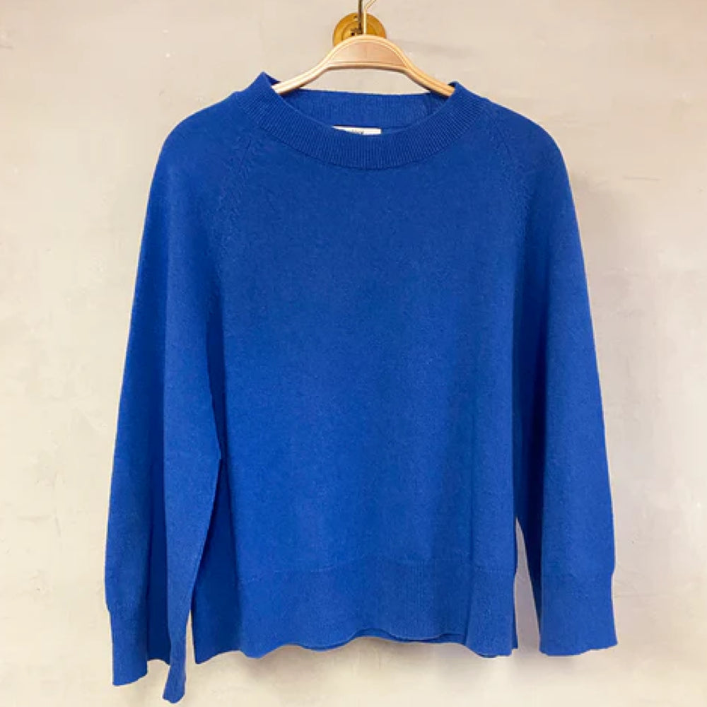 Sibin Linnebjerg Vigga Blue Sweater