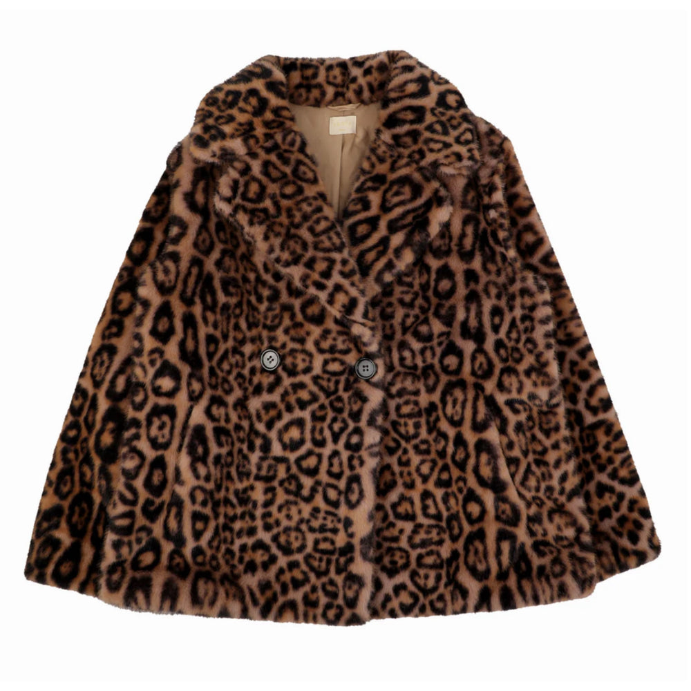 Renee Leopard Faux Fur Jacket