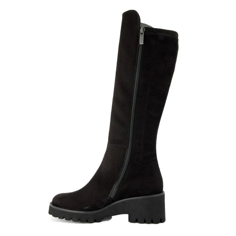 Paul Green Black Knee HIgh Stretch Boots