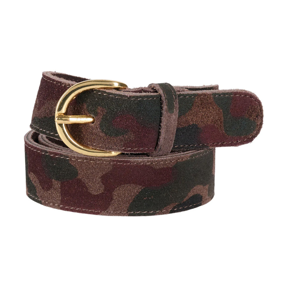 Tim & Simonsen Camouflage Suede Jeans Belt