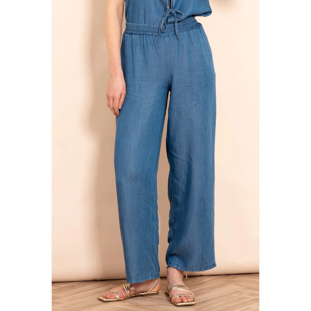 Ezra Chambray Trousers