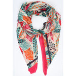 Red & Green Jungle Scarf