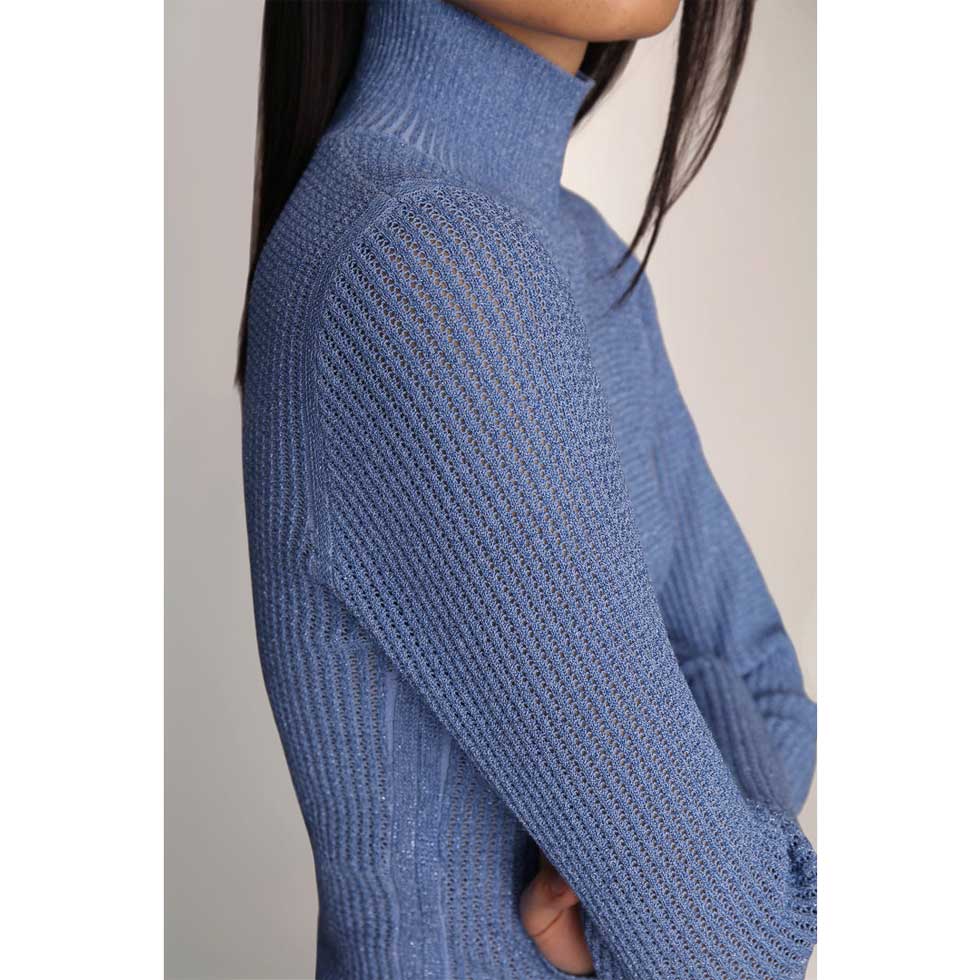 Munthe Liandra Blue Knit