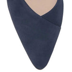 Hogl Navy Suede Heels