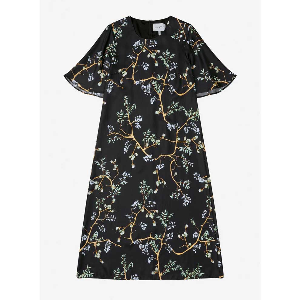 Munthe Omaoma Black Dress