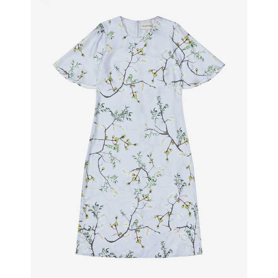 Munthe Omaoma Dusty Blue Dress