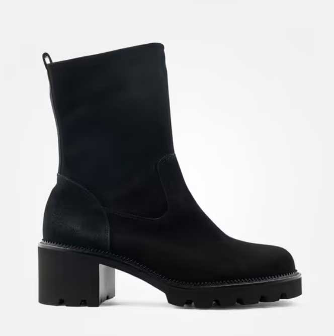 Paul Green Black Suede Boots Ooh Ruby Shoes