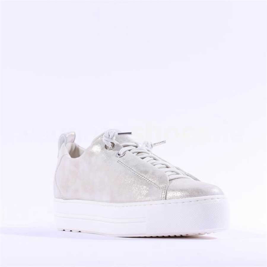 Paul Green Metallic Flatform Trainers