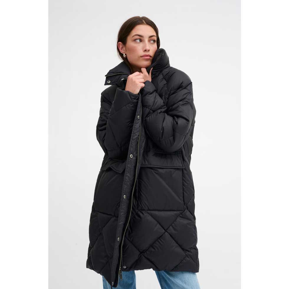 My Essential Wardrobe Pilo Black Down Jacket