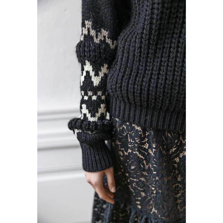 Project AJ117 Sagan Black Sweater